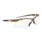 Jackson Safety Safety Glasses, Anti-Fog, Clear Lens, Camouflage Frame, Half-Frame 50012 - alternate 3